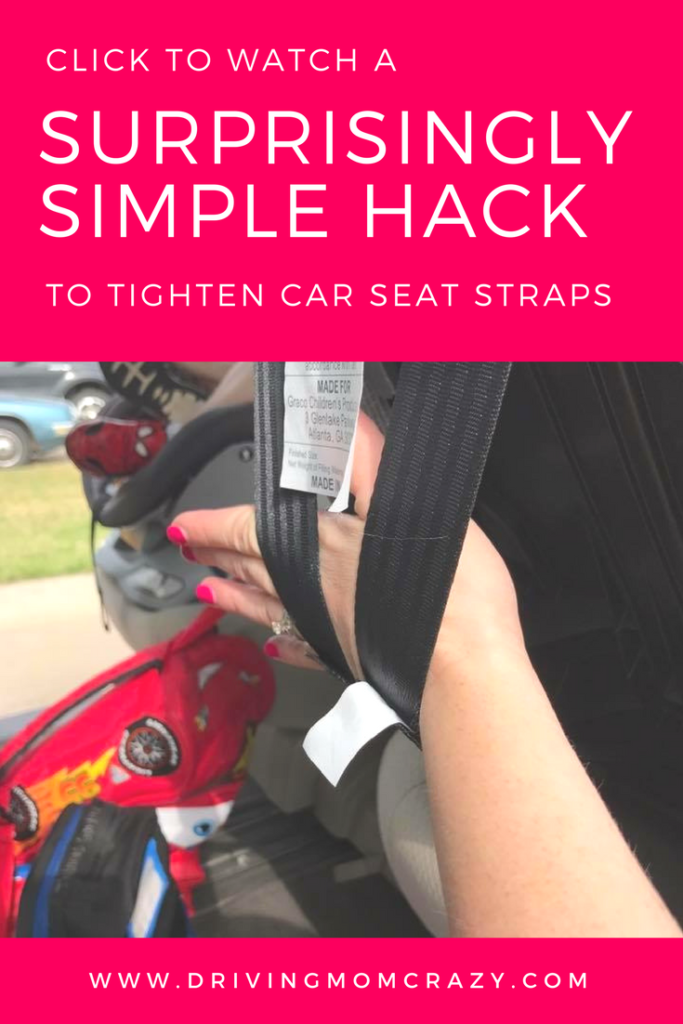 Simple Hack for Car Seat Straps
